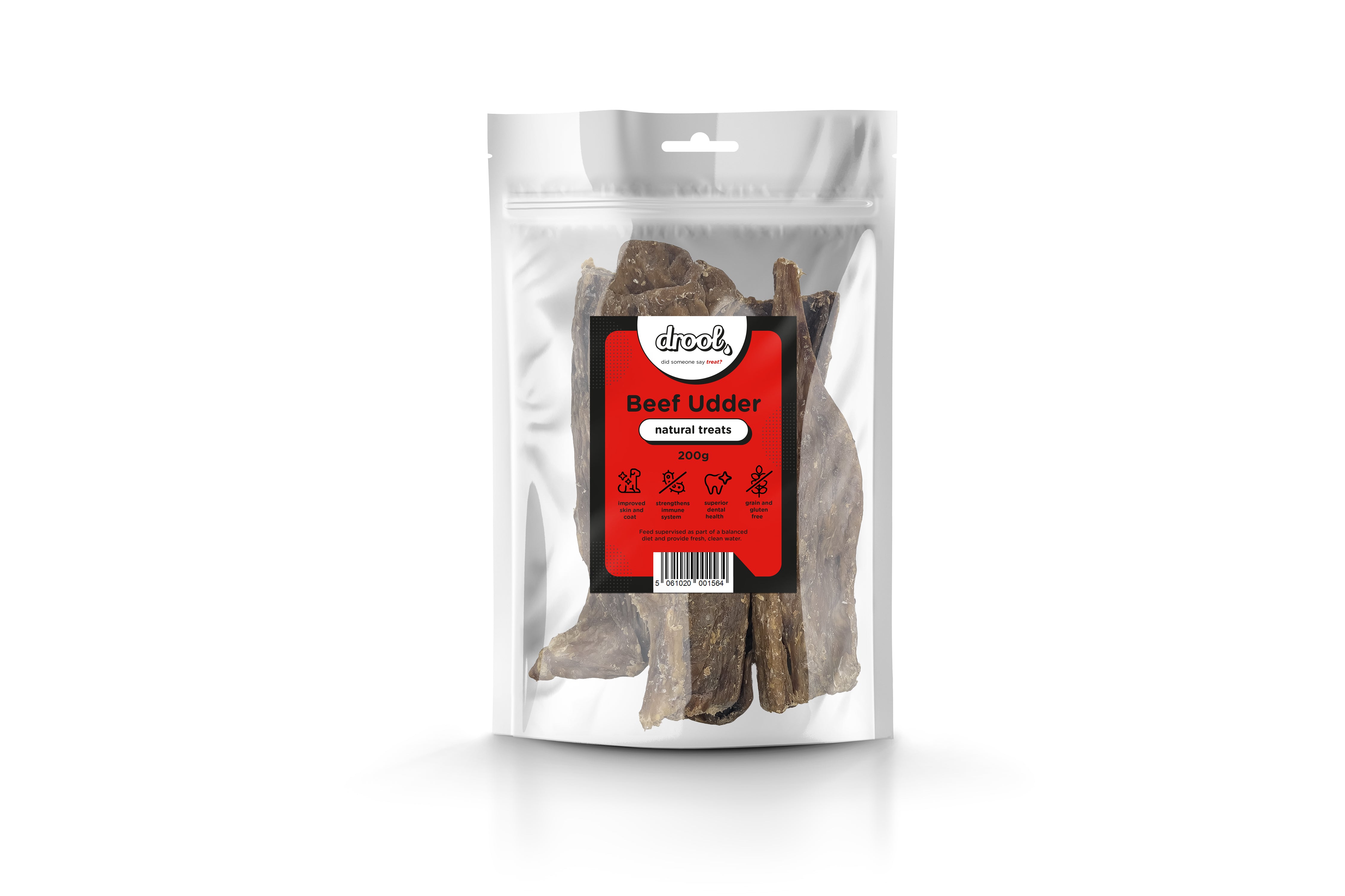 Drool Beef Udder - 200g, 1kg