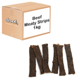 Drool Meaty Strips - Beef - 150g, 1kg