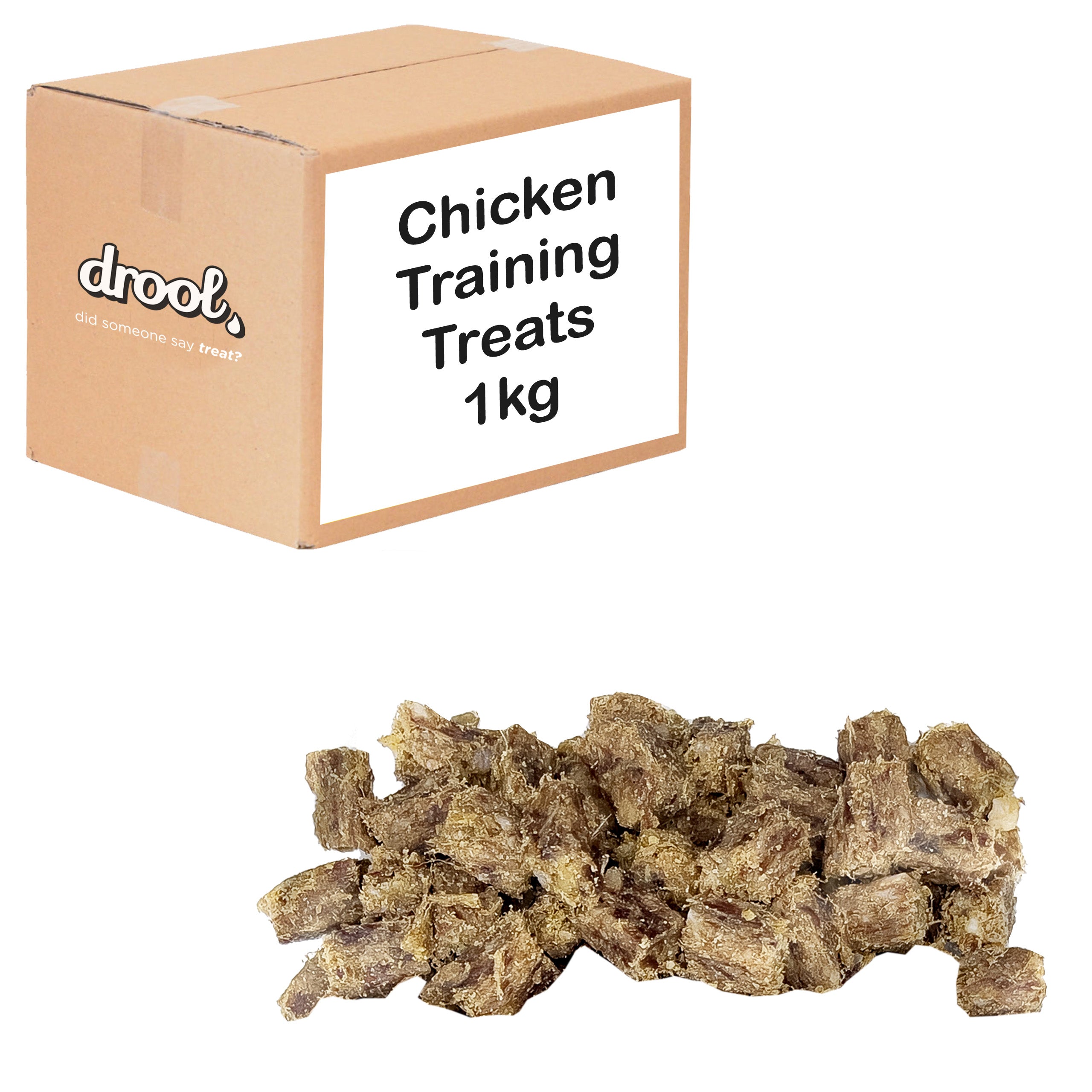 Drool Training Treats - Chicken - 150g, 1kg