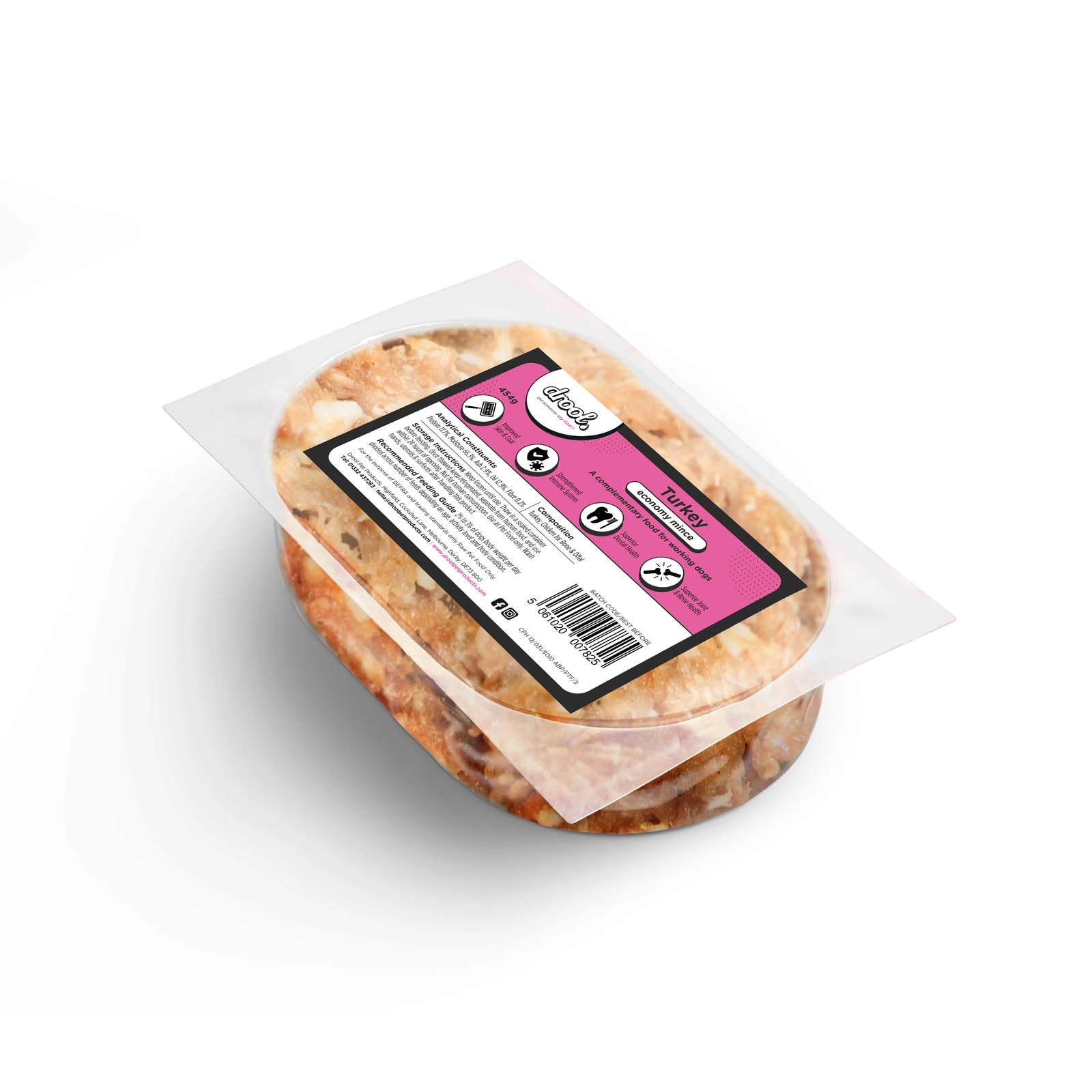 Drool Mince Economy Turkey 454g