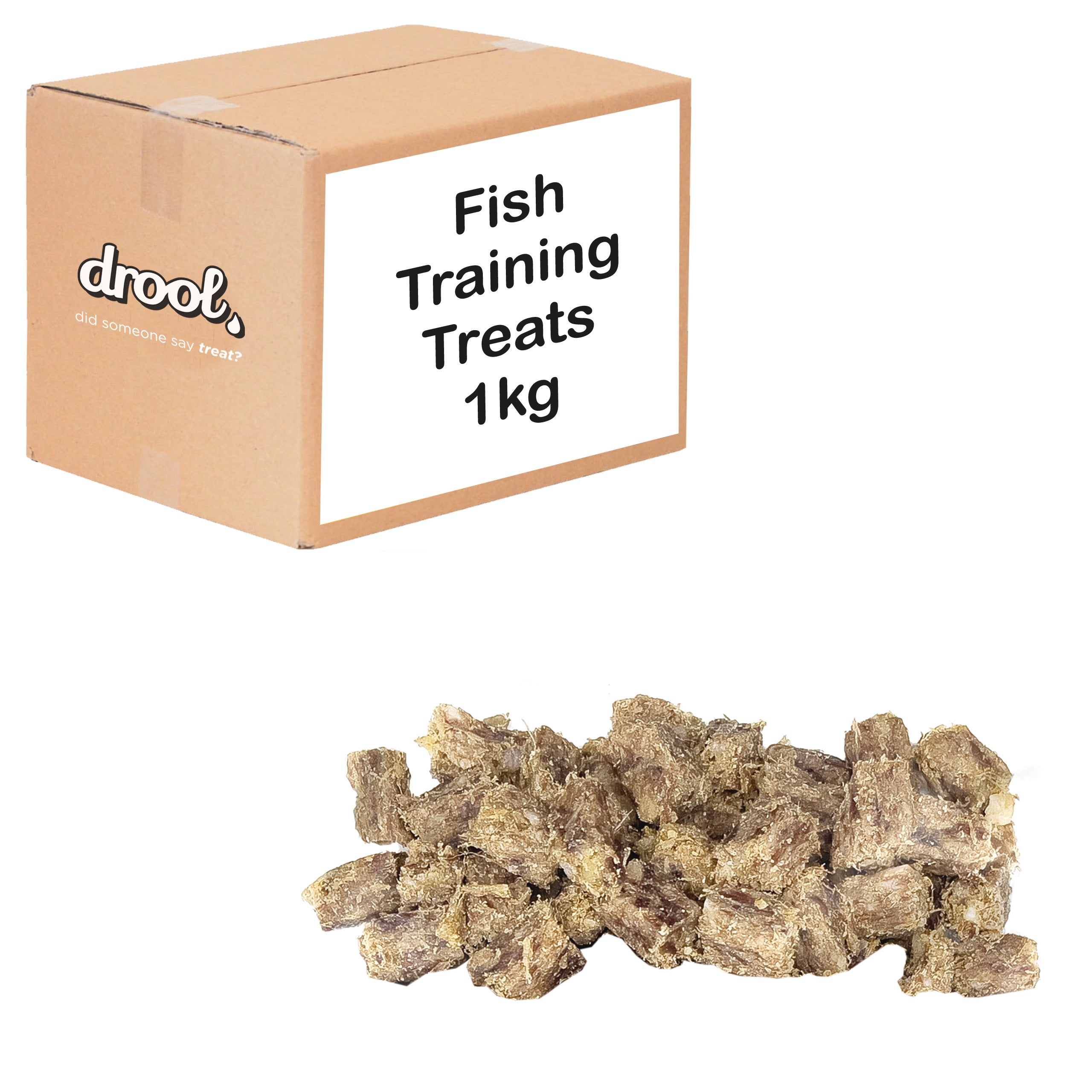 Drool Training Treats - Fish - 150g, 1kg
