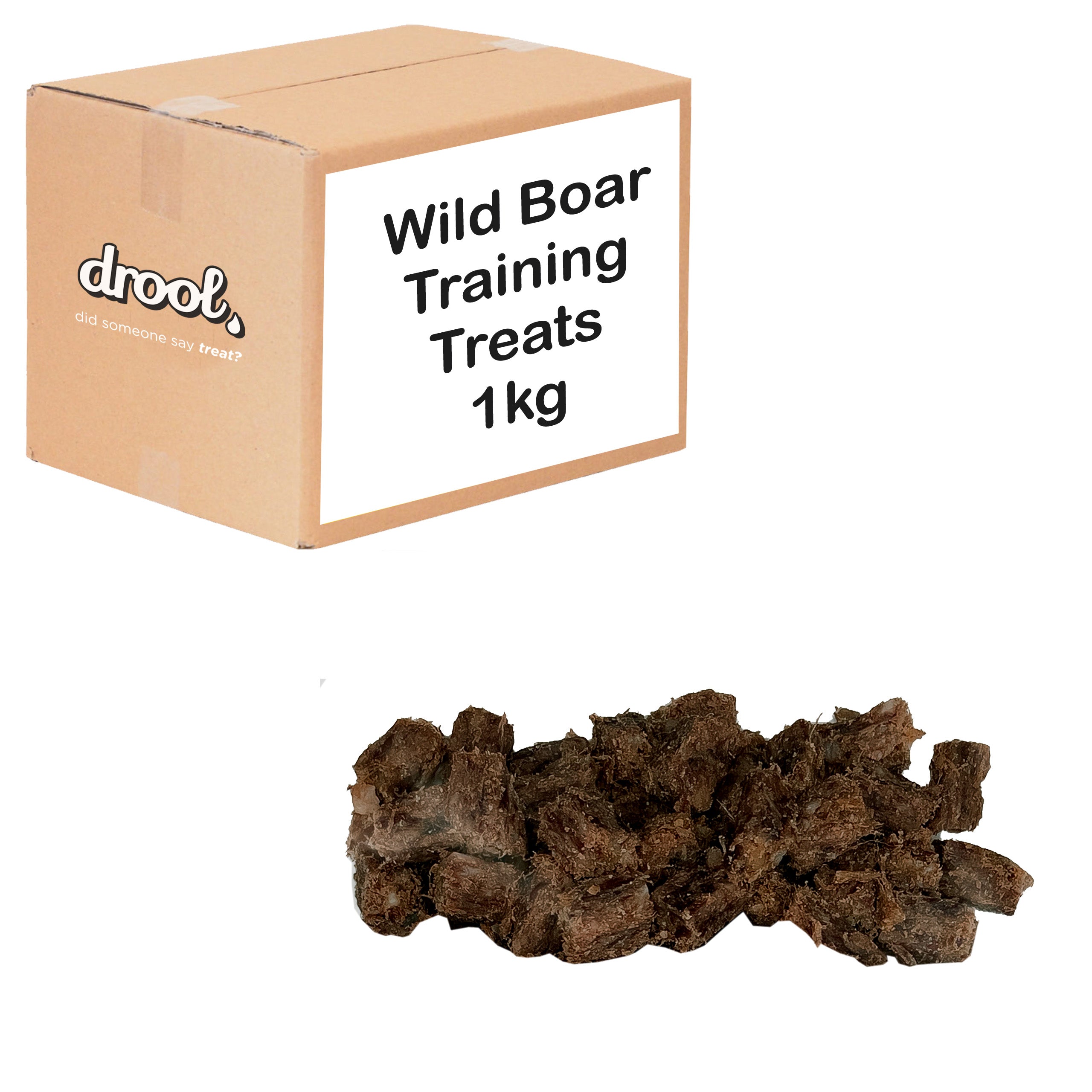 Drool Training Treats - Wild Boar - 150g, 1kg