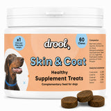 Drool Skin & Coat Beef Chewy  180g - 60 chews