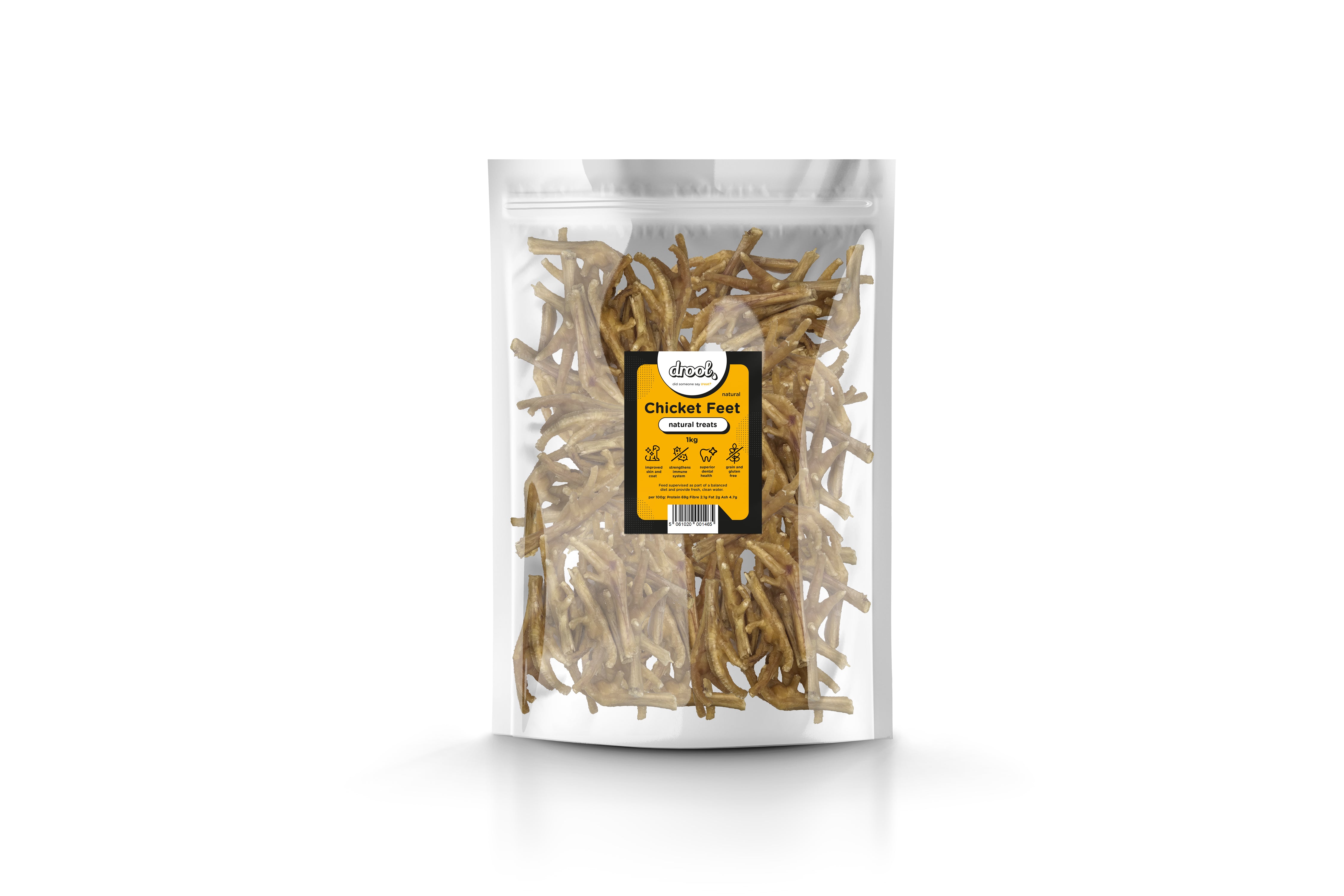 Drool Chicken Feet Natural