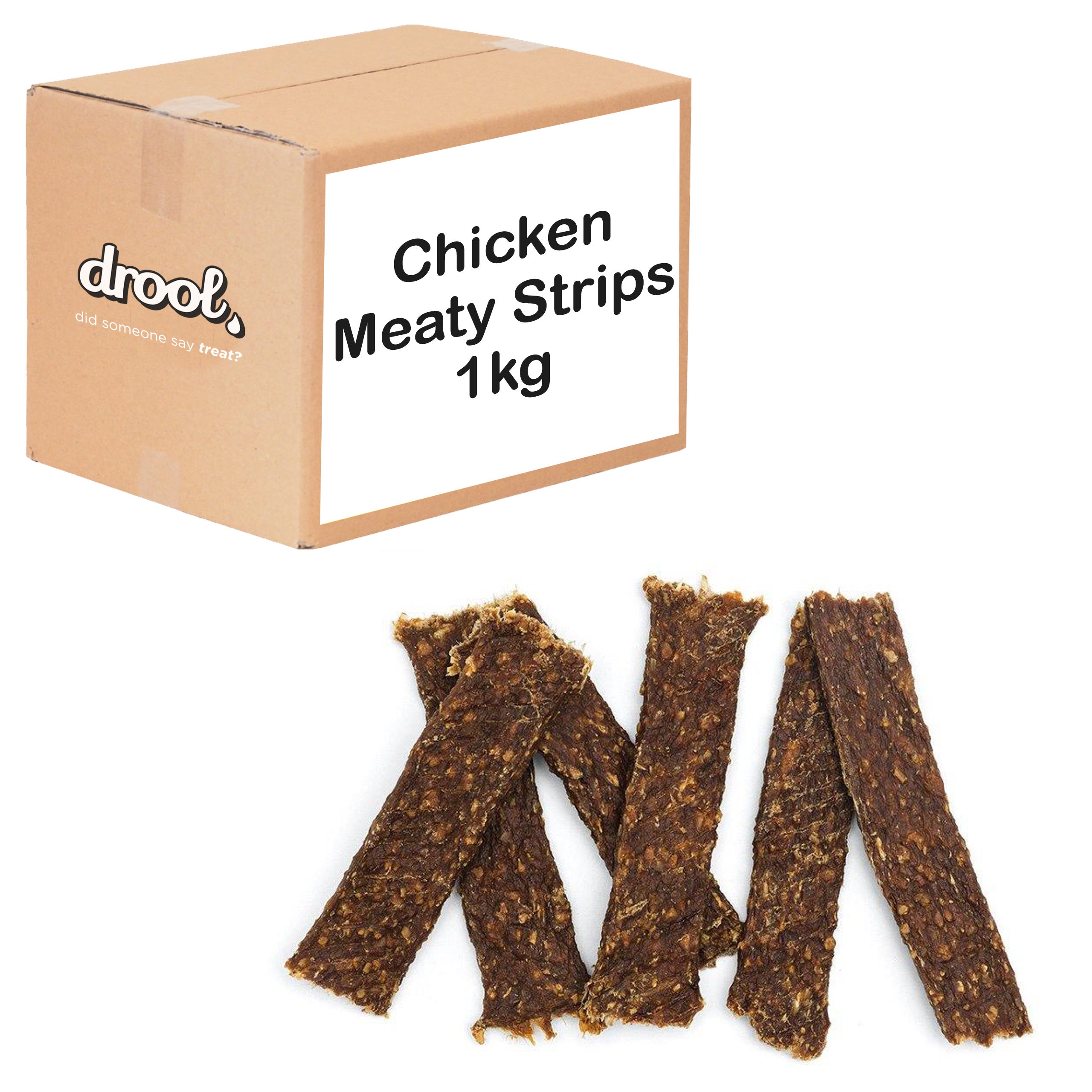 Drool Meaty Strips - Chicken