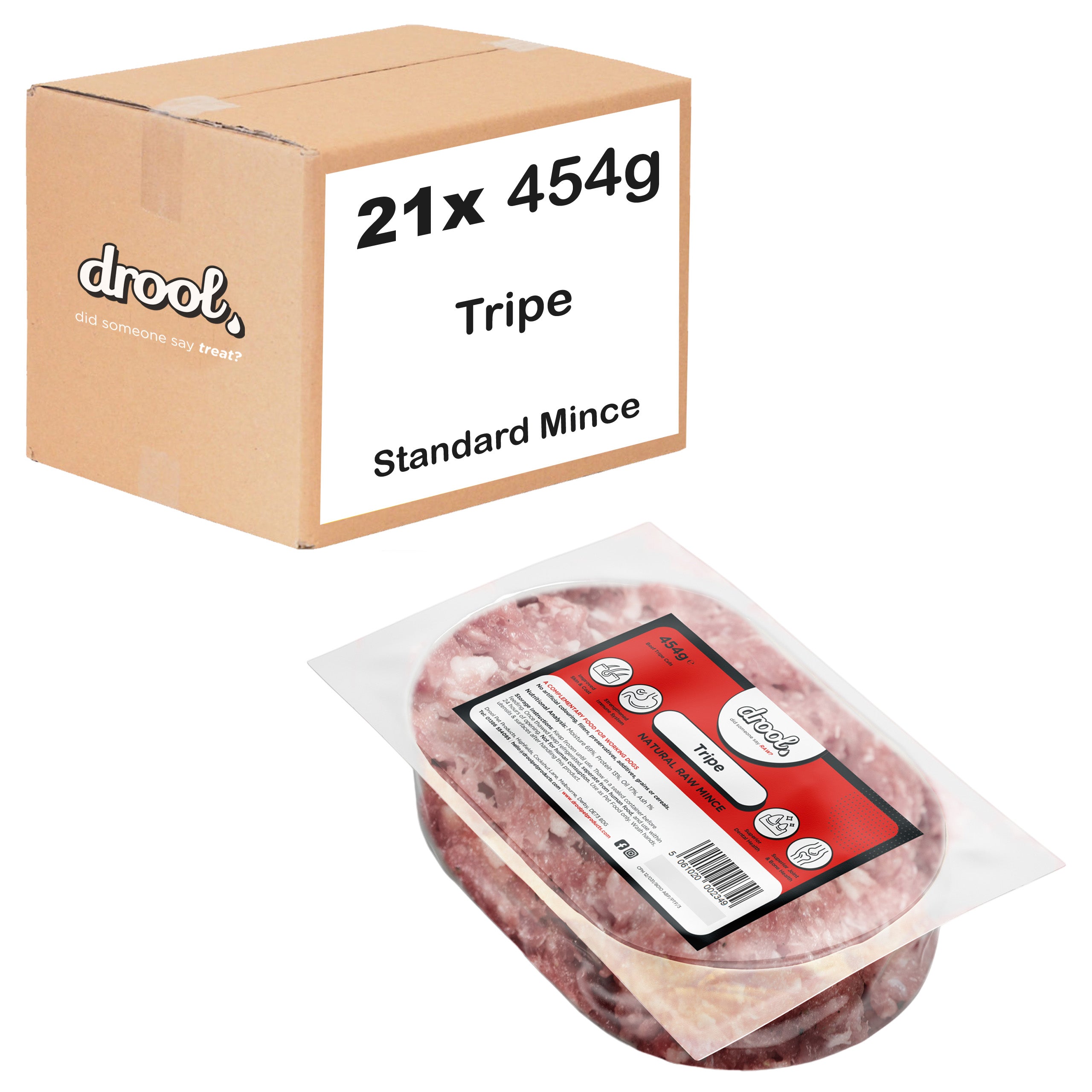 Tripe Mince (21x454g pack) Wholesale