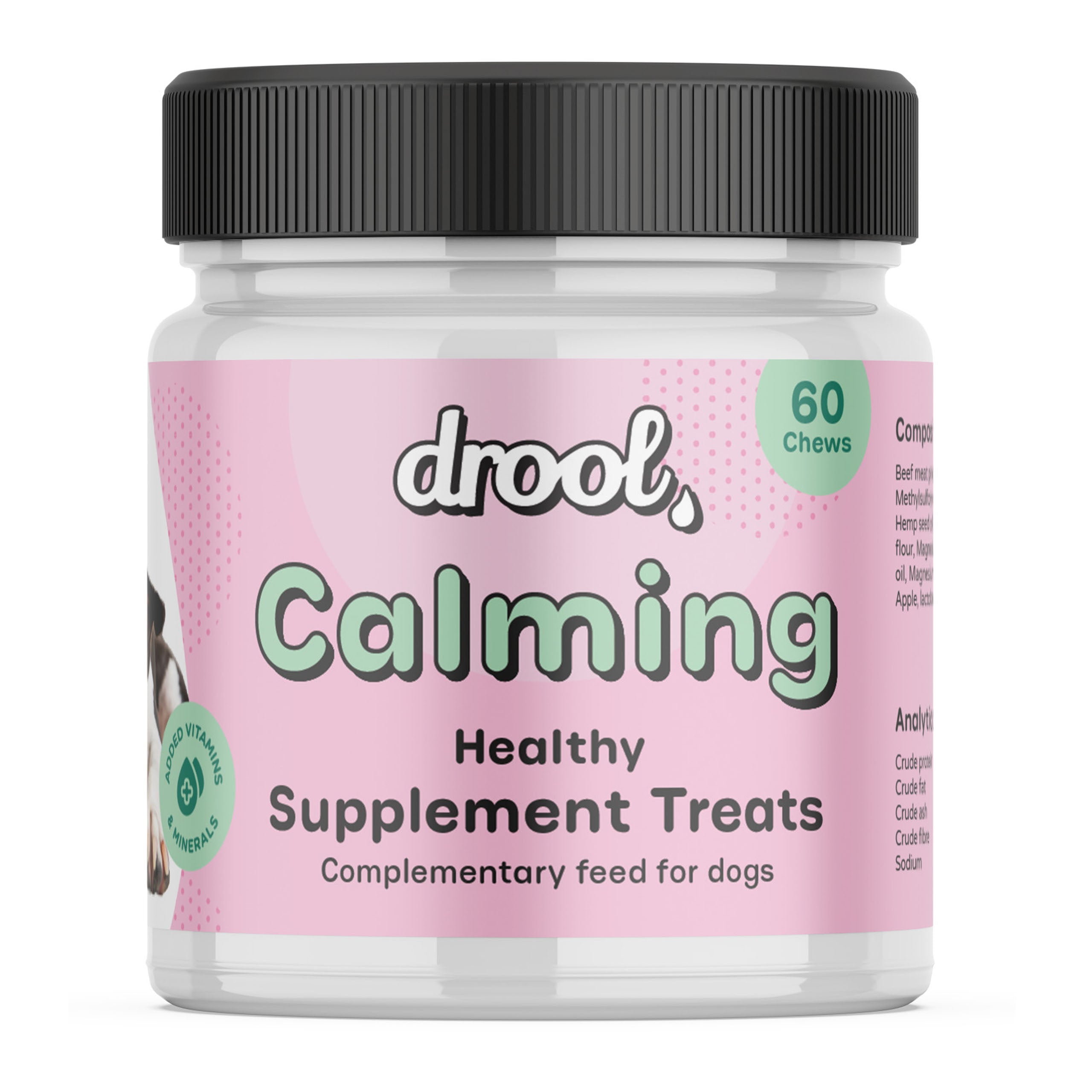 Drool Calming Beef Chewy  180g - 60 chews